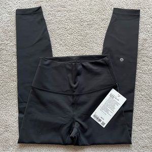 NWT Lululemon Wunder Train HR Tight 25 inches, Size 6.